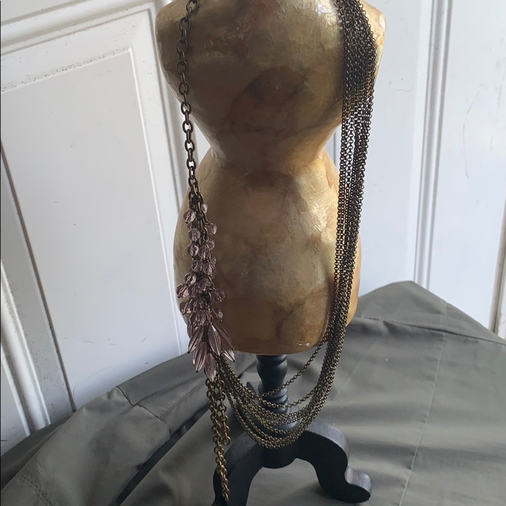 Long adjustable necklace